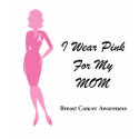 Breast Cancer Wear Pink - Mom t-shirts