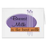 Breast Milk Is The Best Milk cards
