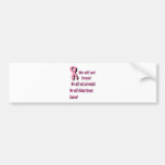 BreastCancer001 Bumper Sticker