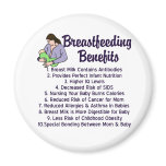 Breastfeeding Benefits magnets