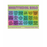 Breastfeeding Bingo t-shirts