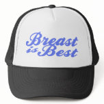 (Breastfeeding is best for baby! hats