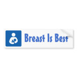Breastfeeding / Nursing Icon bumper stickers
