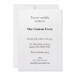 Breastfeeding / Nursing Icon Personalized Invite