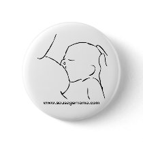 Breastfeeding Support Badge Pinback Button