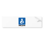 (Breastfeeding) Zombie Inside bumper stickers