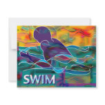 Breaststroke Custom Invitations
