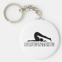 BREATHE Yoga Key Chain