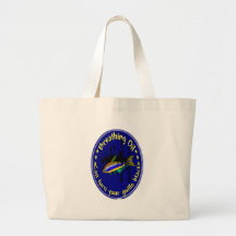 Breathing Oil Tote Bags
