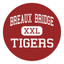 Breaux Bridge - Tigers - Junior - Breaux Bridge stickers