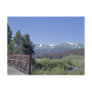 Breckenridge Bike Bridge Postcard