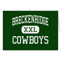Breckenridge - Cowboys - High - Breckenridge Greeting Cards