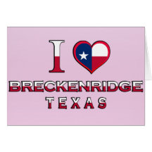 Breckenridge, Texas Greeting Card