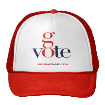 Brenda Lenard Go Vote Trucker Hat
