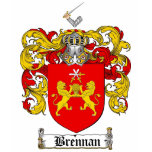 BRENNAN FAMILY CREST -  BRENNAN COAT OF ARMS t-shirts