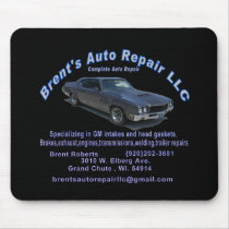 BRENTS AUTO REPAIR mouse pad
