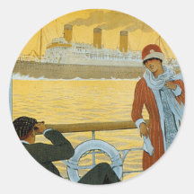 Bresil - Plata Round Stickers