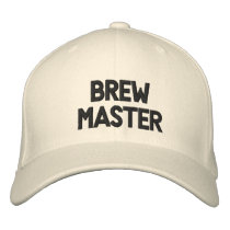 Brew Master Embroidered Baseball Cap