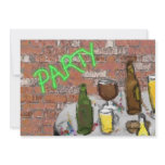 Brew Pub Watercolor Beer Tasting Party Invitation