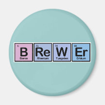 Brewer made of Elements Magnets