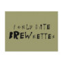 Brewnettes Postcard