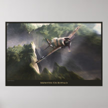Brewster F2A Buffalo プリント