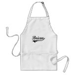Brian Classic Style Name Apron