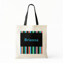 Brianna Pretty Striped Tote Bag