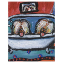 Briard bathtime custom flyer
