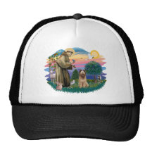 Briard (fawn) trucker hat