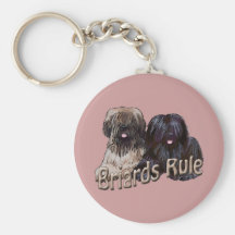 briards rule keychains