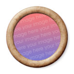 Brick (3d effect frame border) Template Fridge Magnets