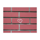 Brick Heart postcards