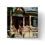 Brick House With Green Trim buttons