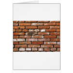 Brick Wall Background Greeting Cards