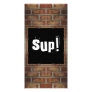 Brick Wall Book Mark Picture Card