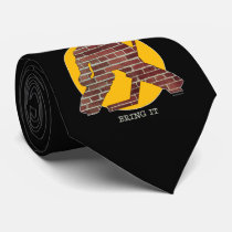 Brick Wall Goalie necktie