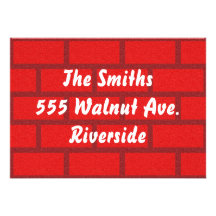 Brick Wall Invite