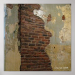 brick wall poster posters