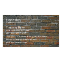 Brick Wall Seamless Pattern Business Card