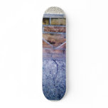 Bricks On House Front Wall Art Work skateboards