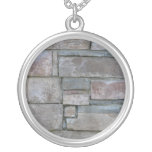 Brickwork for Mason or Brick Layer Personalized Necklace