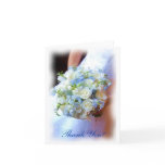 Bridal Bouquet Thank You Note Greeting Cards