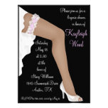 Bridal Lingerie Shower Personalised Ethnic invitations