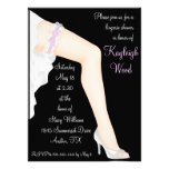 Bridal Lingerie Shower Personalised invitations