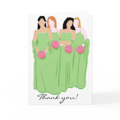 Bridal Luncheon Card by frugalbride