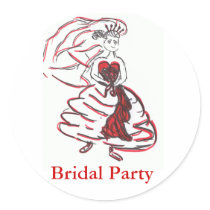 Bridal Party/Bachelorette party Sticker