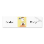 Bridal Party Bumper Sticker