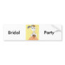 Bridal Party Bumper Sticker