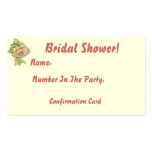 Bridal Shower!-Customize Business Card